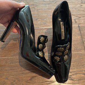 MANOLO BLAHNIK heels / Size 39.5 / WORN